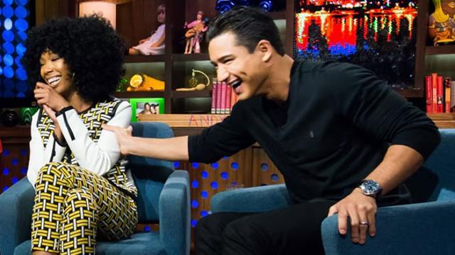 Mario Lopez & Brandy Norwood