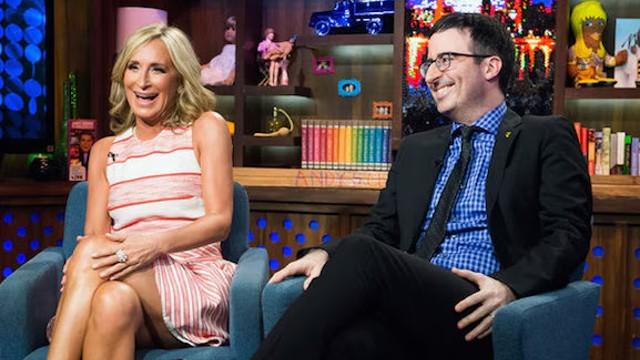 Sonja Morgan & John Oliver