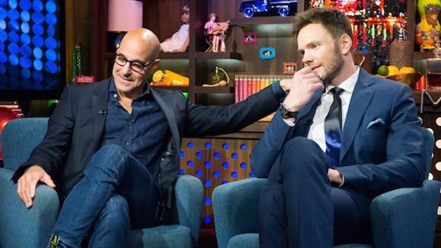 Joel McHale & Stanley Tucci