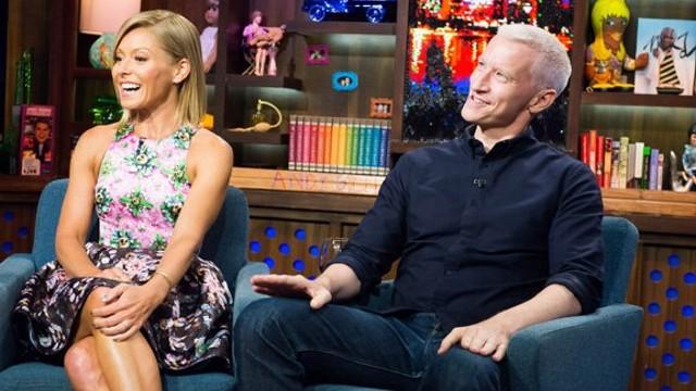 Kelly Ripa & Anderson Cooper