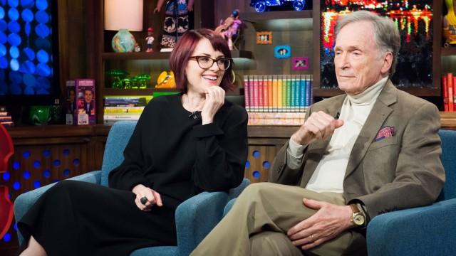 Megan Mullally & Dick Cavett