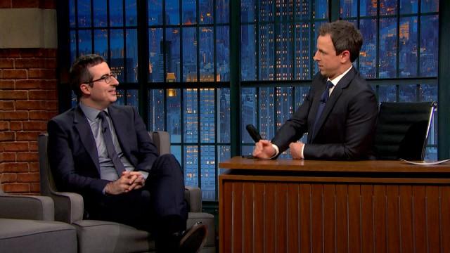 John Oliver, Aidy Bryant, April Bloomfield