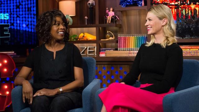 January Jones & Alfre Woodard