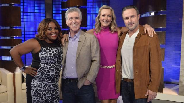 Lara Spencer, David Arquette, Tom Bergeron, Sherri Shepherd