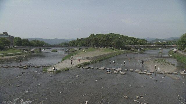 Kyoto's Kamo River Delta