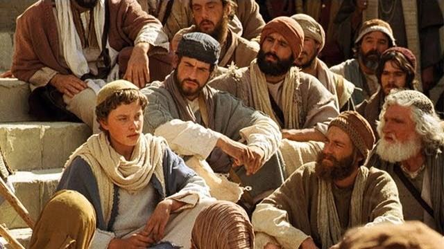 Young Jesus Teaches in the Temple