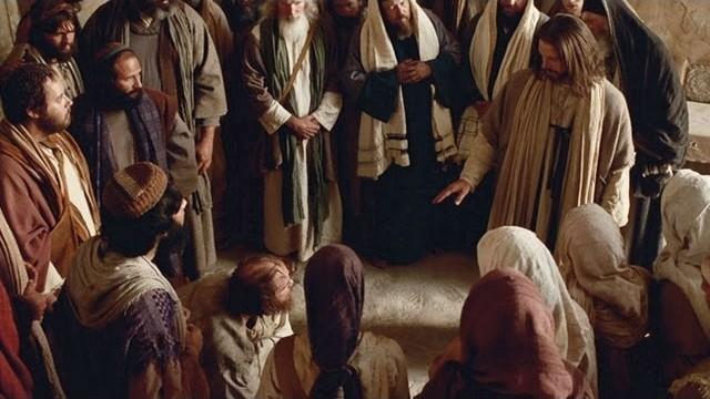 Jesus Heals a Possessed Man