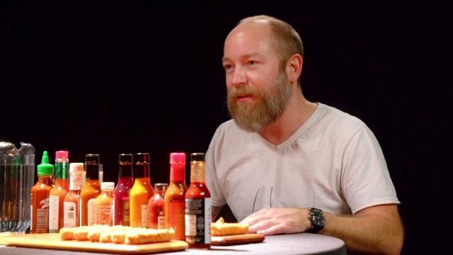 Kyle Kinane Gets Angry Eating Spicy Wings