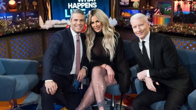 Kim Zolciak Biermann & Anderson Cooper