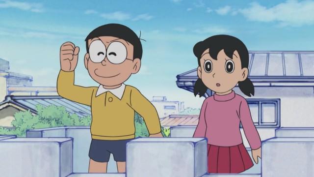 The Warm Snowball Fight / Suneo Works Part-Time at the Gouda General Store