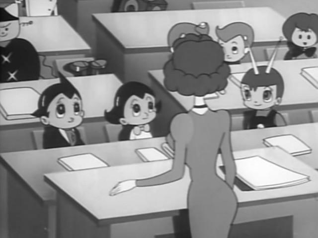 Astro Boy Goes to School