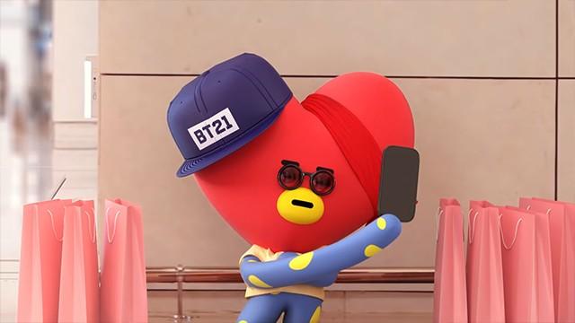 BT21's Airport Journey - TATA