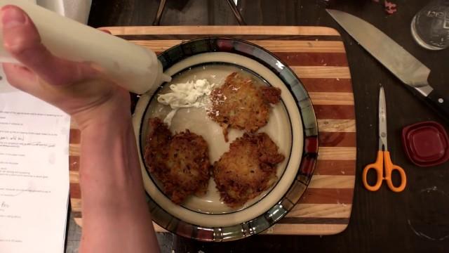 ASMR Potato Latkes