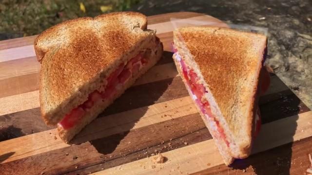 Toasted Tomato Sandwich