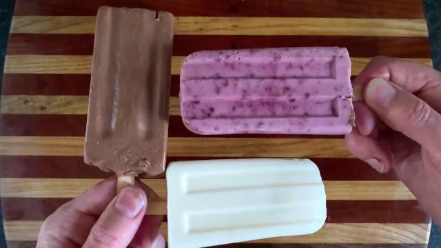 3 Creamy Popsicles