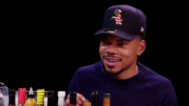 Chance The Rapper Battles Spicy Wings