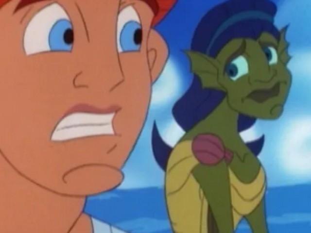 Hercules and the Son of Poseidon