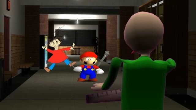 SMG4: If Mario was in... Baldi's Basics