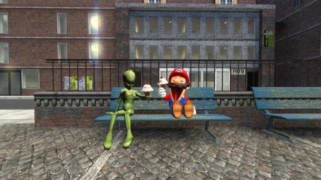 SMG4: Mario Raids Area 51