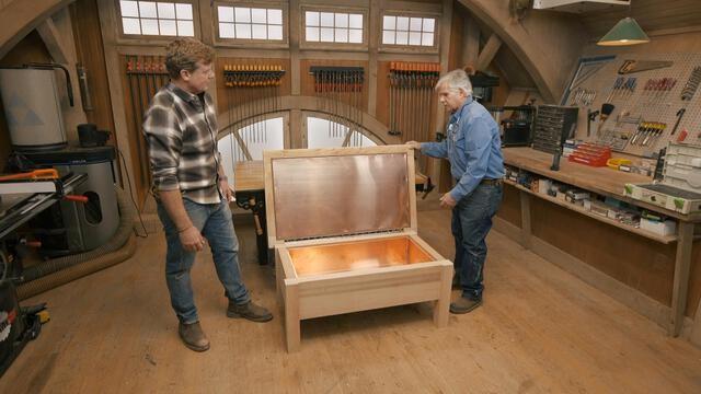 Move Baseboard, Cooler Bench