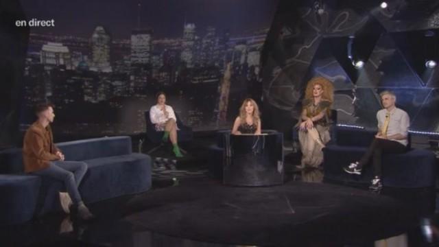 Catherine Brunet, Rita Baga, Pier-Luc Funk, Olivier Niquet et les Talents Bleus