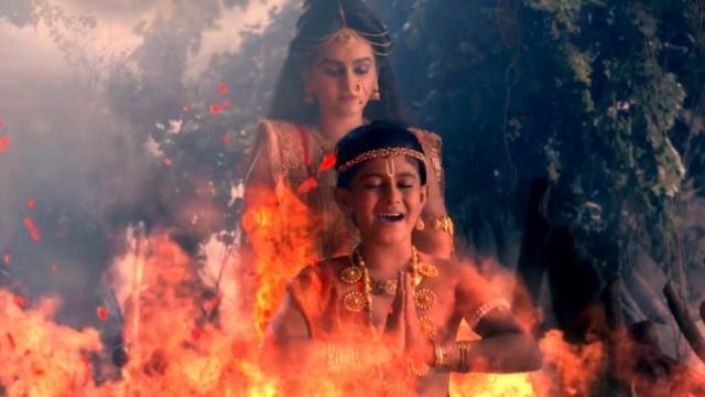 Krishna narrates about Holika Dahan