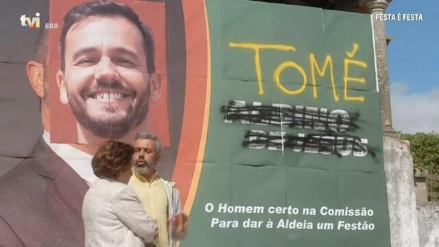 Campanha de Bino é alvo de ataque