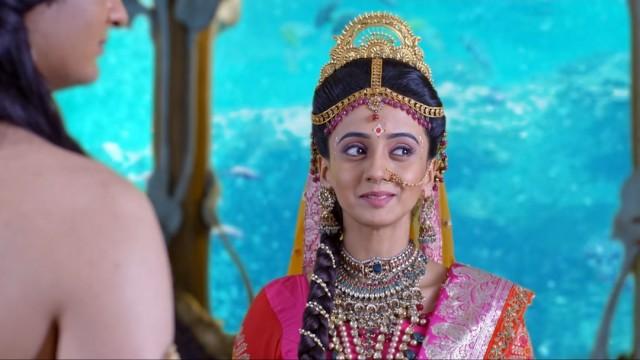 Radha's request to Rukmini