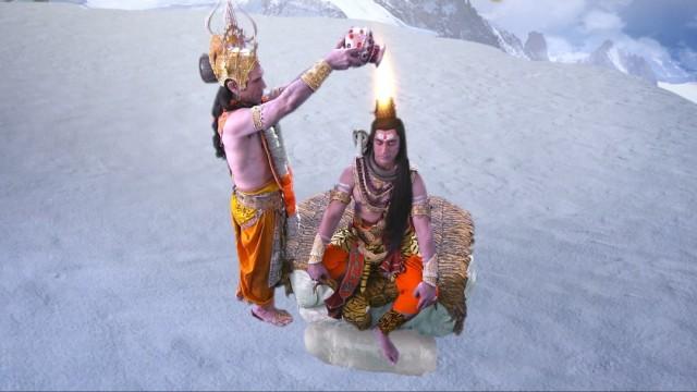 Krishna visits Mahadev