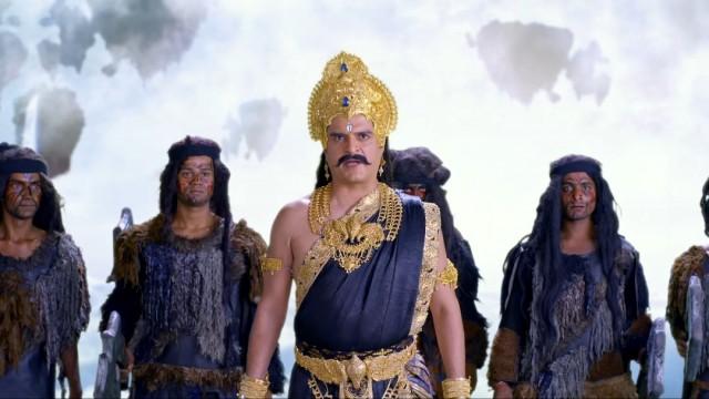 Shankachur, Indra's fierce clash