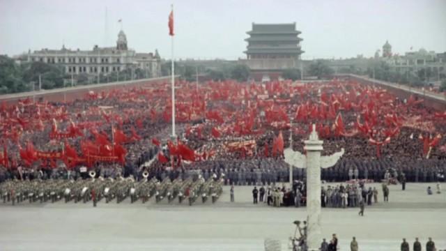 1949: Mao proclaims the People's Republic of China