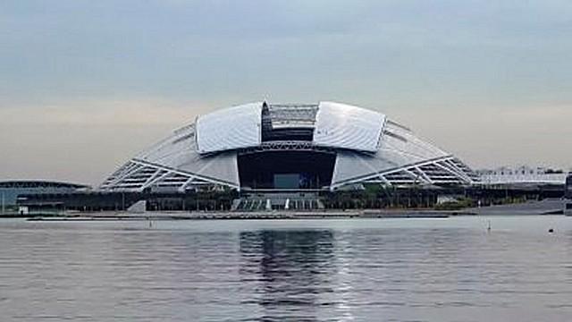 Inside the Super Stadium