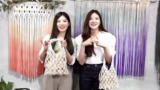 TRI.BE's Peculiar One Day Class EP.03 | Kelly & Jinha Make Macramé Bags