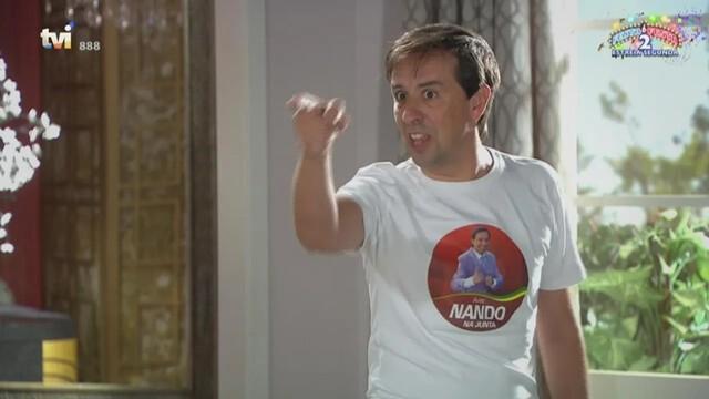 Fernando recebe o resultado do teste de ADN