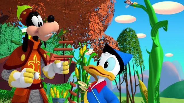 Mickey and the Cornstalk!