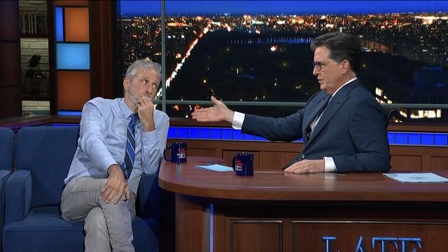 Paul Giamatti, Jon Stewart