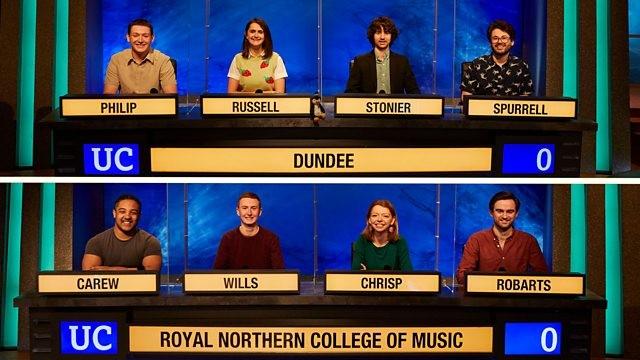 University of Dundee vs the Royal Northern College of Music