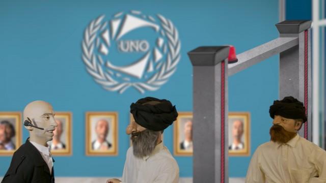 Talibãs discursam na ONU