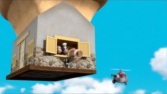 Pups Save a Flying Farmhouse