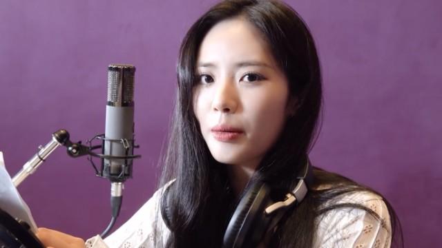 JIWON's 'Cloud' OST Recording Behind