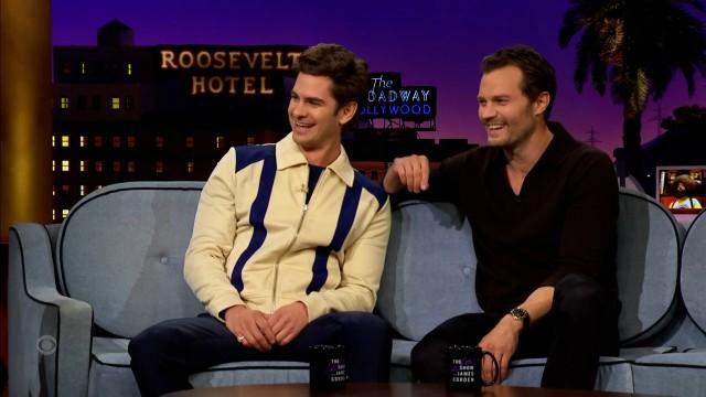 Andrew Garfield, Jamie Dornan, Laurie Kilmartin