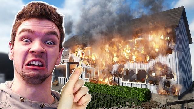 I SET AN ENTIRE BUILDING ON FIRE | Teardown