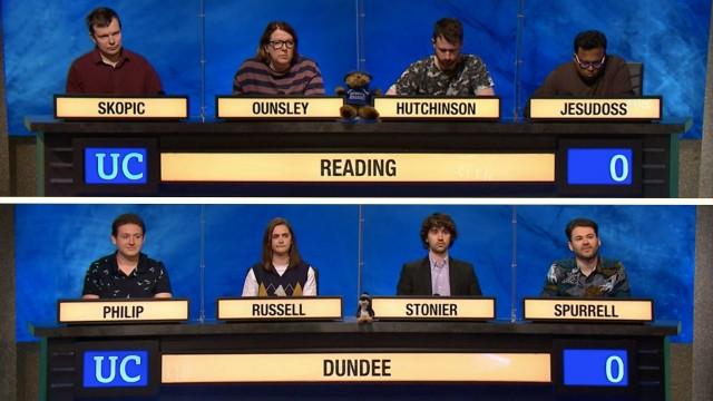 University of Reading vs University of Dundee