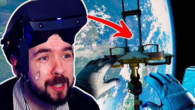 SO SCARY I HAD TO STOP PLAYING | Spacewalk VR