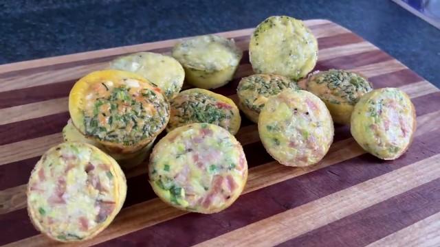 Breakfast Egg Bite Quiche Cupcake Muffin Type Things