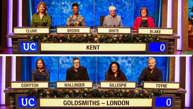 Christmas 2021 - Kent v Goldsmiths, London