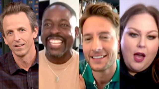 Sterling K. Brown, Justin Hartley & Chrissy Metz, David Byrne