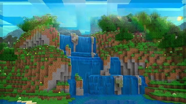 I Made a MEGA WATERFALL