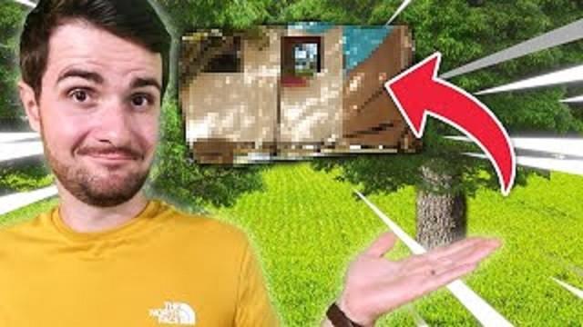 ON A CONSTRUIT UNE CABANE DANS UN ARBRE (elle est ÉNORME)