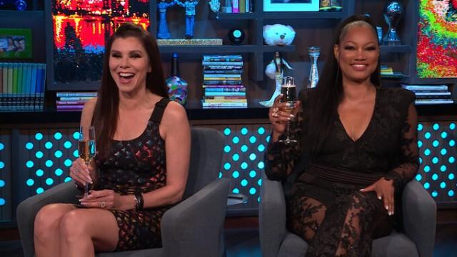 Garcelle Beauvais and Heather Dubrow